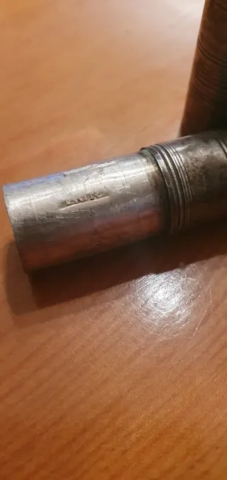 Portaobjetos de plata