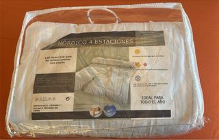 Relleno Nórdico Duo Cama 90cm Blanco