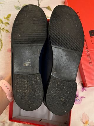 Mocasines colegio Azul Marino talla 40