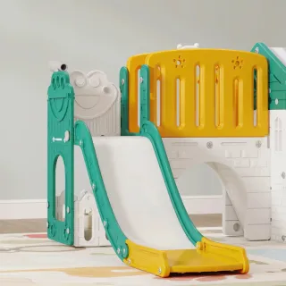 Tobogán Infantil 7 en 1 con Caseta
