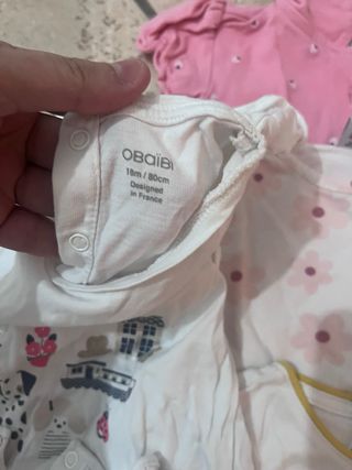 Lotto 8 magliette bimba 80 cm