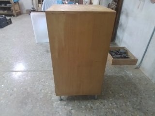 Cajonera de madera de 6 cajones