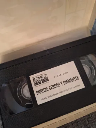 Película VHS Snatch: Cerdos y Diamantes