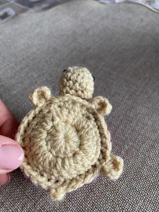 Tartaruga uncinetto portachiavi