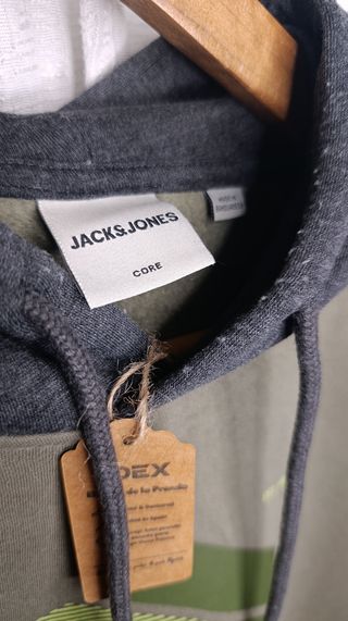 Sudadera Capucha Jack & Jones | Algodón Premium