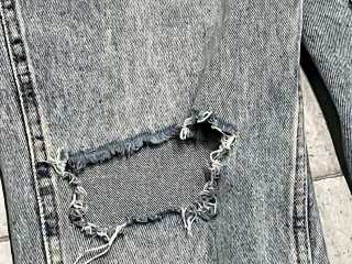 Mono vaquero largo desgastado