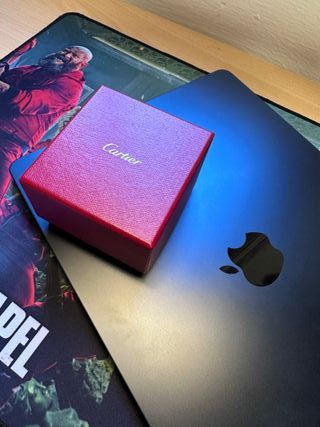 Caja de Anillo Cartier Roja