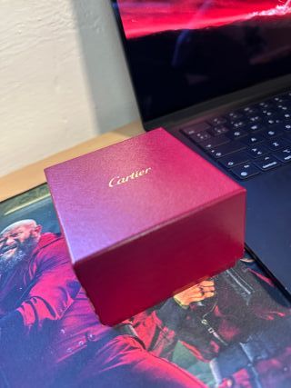 Caja de Anillo Cartier Roja