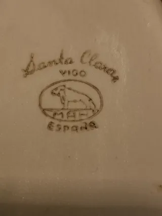 Juego Sopera, bandeja y salsera Porcelana St Clara