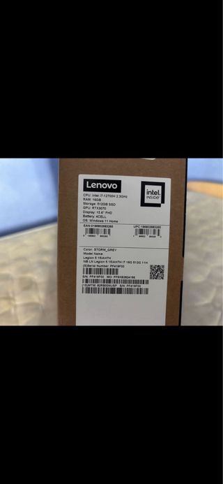 Lenovo Legion 5 RTX 3070 i7 12700H 16GB SSD Gaming