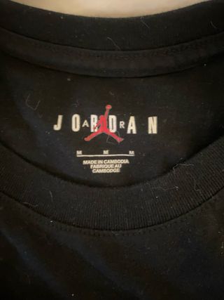 Camiseta Jordan Negra