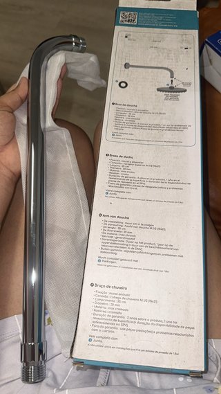 Lote Accesorios Baño: Ducha, Rociador, Mango