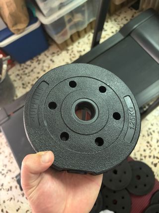 Mancuernas Ajustables 40kg + Kettlebell.