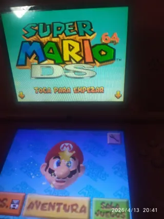 Nintendo DS Lite Edición Mario Bros Roja