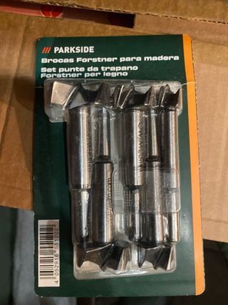 Set Brocas Forstner para Madera Parkside