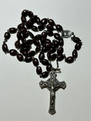 Rosario S Jose de Calasanz relicario y reliquia