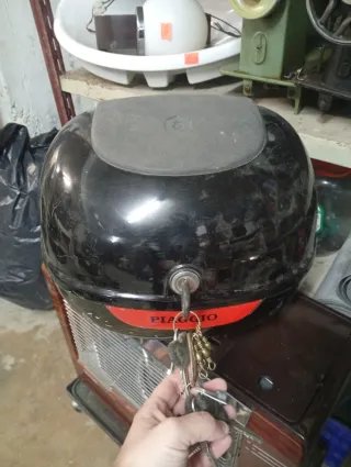 Cofre Baúl Piaggio Negro