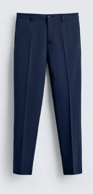 Traje de hombre azul