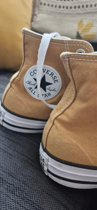 Converse Mostaza Altas