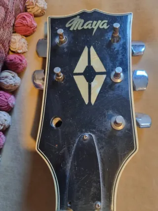 Guitarra Maya Les Paul Custom Vintage Japón