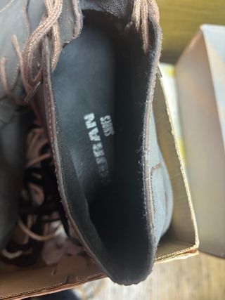 Botas estilo botín grises/marrones