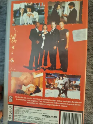 Cinta VHS Pulp Fiction (Español/Inglés)