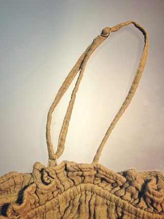 Vestido playero verde oliva