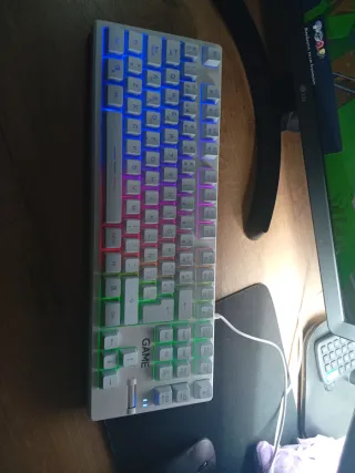 Tastiere da Gaming GAME Bianco RGB