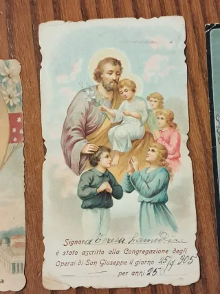 Lotto Santini San Giuseppe Vintage