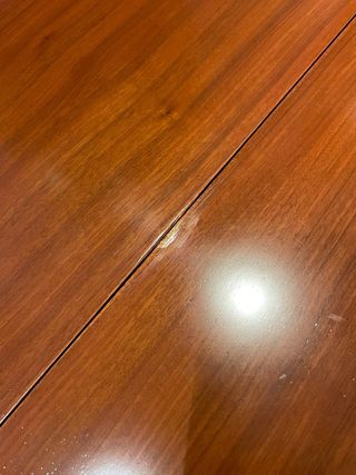 Mesa plegable de madera