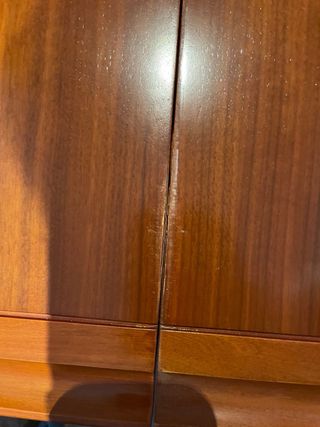 Mesa plegable de madera