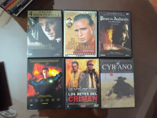 Lote 6 Películas DVD (Acción, Crimen, Drama)
