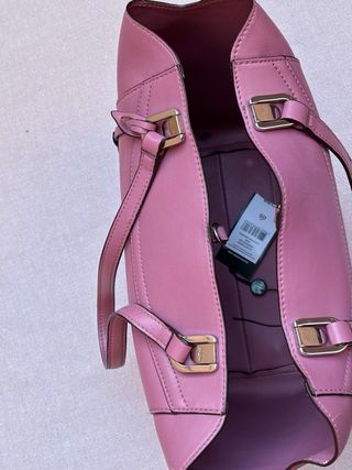 Bolso Tote Ralph Lauren Rosa