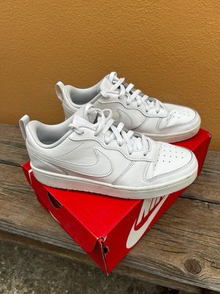 Scarpe Nike COURT BOROUGH LOW2 Bianche