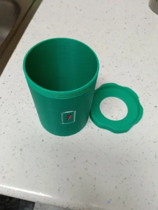 Contenedor para pilas usadas