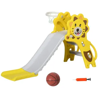 Tobogán infantil león 2 escalones