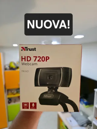 Webcam Trust HD 720P per PC e Monitor