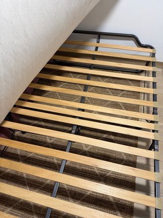 Cama Plegable con Colchón 120x200cm