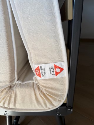 Cama Plegable con Colchón 120x200cm