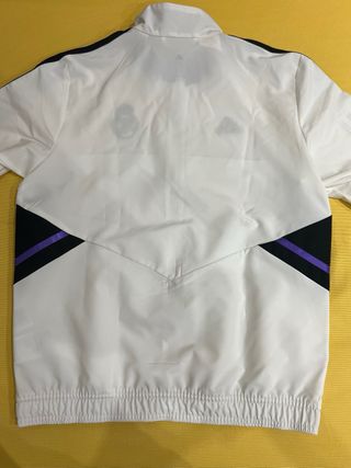 Conjunto Real Madrid Adidas Blanco y Morado