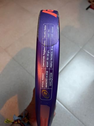 REBAJA !!Pala Bullpadel Gold X Series 3.0