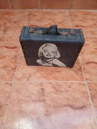 Maleta Vintage Marilyn Monroe