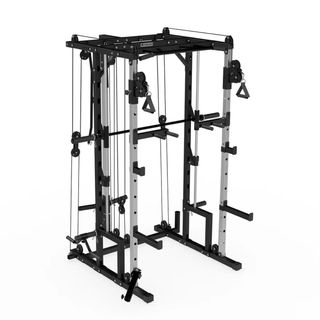 Jaula Musculación Smith + Poleas