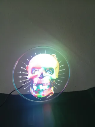 Ventilador holográfico Y27 3D