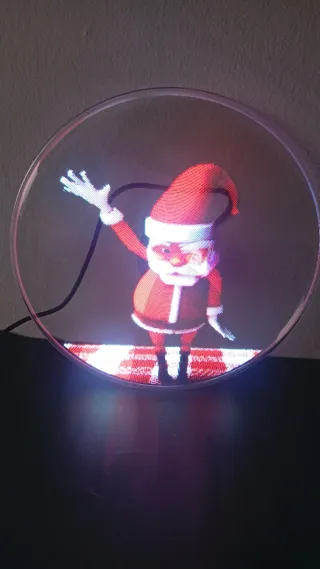 Ventilador holográfico Y27 3D