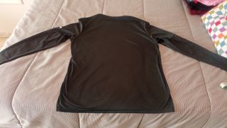 Camiseta Térmica Deportiva Decathlon Artengo Negra