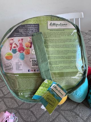 Juego de bolos para bebés