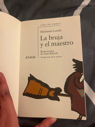 La bruja y el maestro (Cuentos, Mitos Y Libros-...
