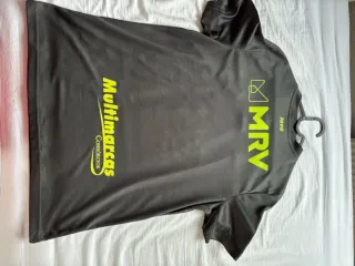 Camiseta Adidas Flamengo Talla M Negra y Amarilla