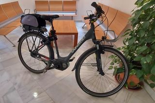 Bicicleta Eléctrica Gris